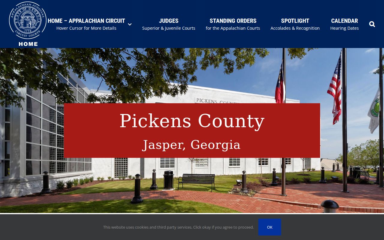 Gilmer County court docket Appalachian Judicial Circuit structure